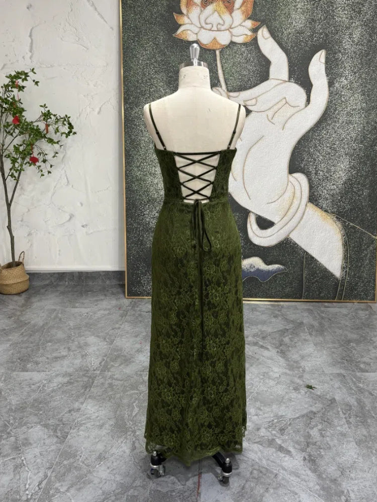 Spaghetti Straps Cocktail Party Dress