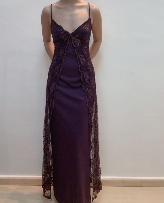 Front Slit Prom Dress