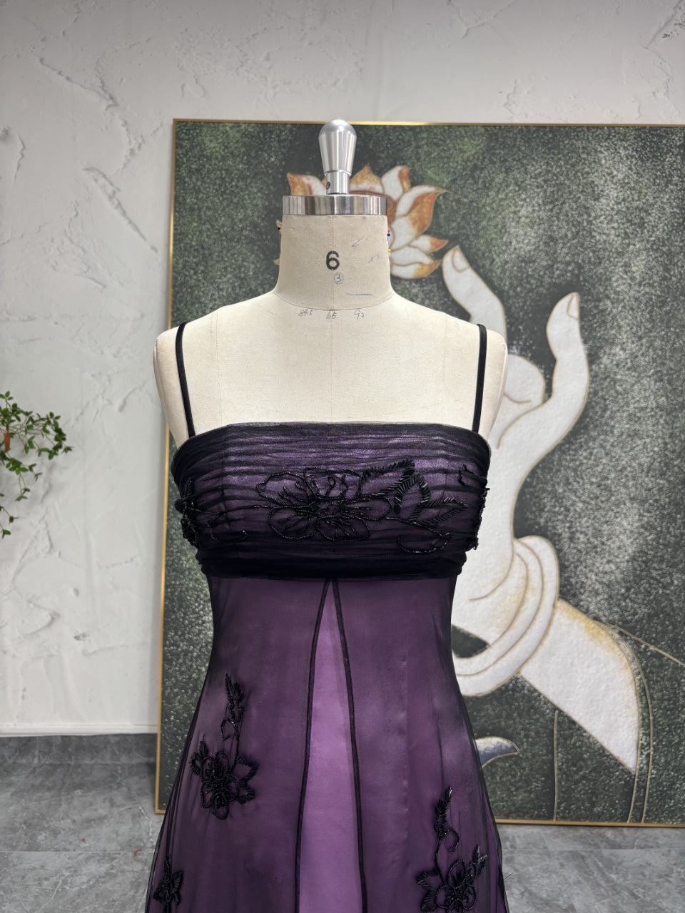 Square Neckline Party Dress