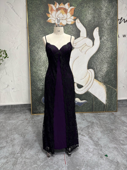 Black 90s Slip Dress