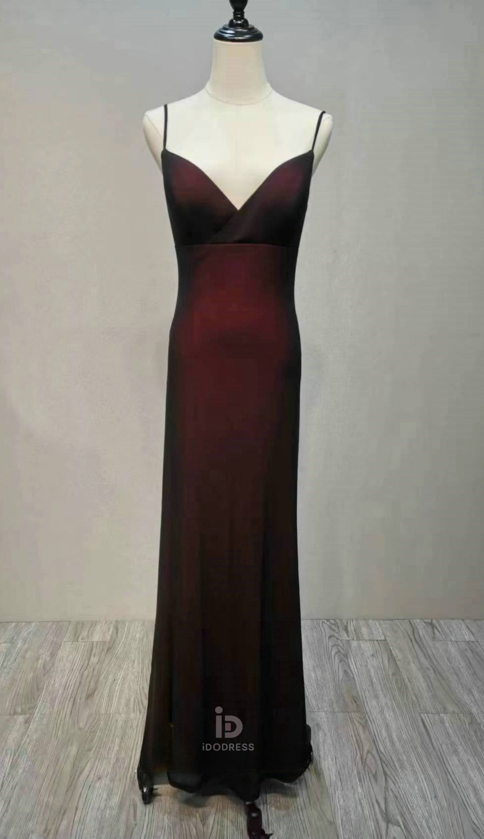Red and Black Party Dress
